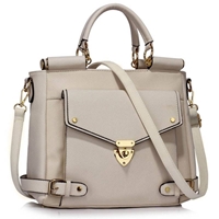 Picture of Xardi London White Style 1 Top Handle Women Grab Bag