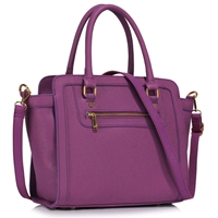 Picture of Xardi London Purple Style 1 Monochrome Multi Women Handbags