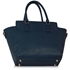 Picture of Xardi London Navy Style A Zipper Women Tote Handbag