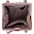 Picture of Xardi London Nude Faux Leather Framed Women Satchel Handbag