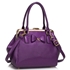Picture of Xardi London Purple Style 2 Framed Women Satchel Handbag
