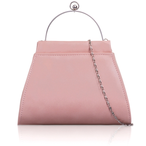 Picture of Xardi London Pink Top Handle Women Clutch Bag
