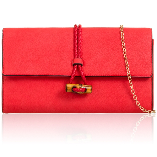 Picture of Xardi London Scarlet Women Faux Leather Evening Bag