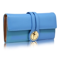 Picture of Xardi London Blue Style 2 Twist Lock Wallet