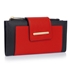 Picture of Xardi London Black/Red Structured Women Wallet 
