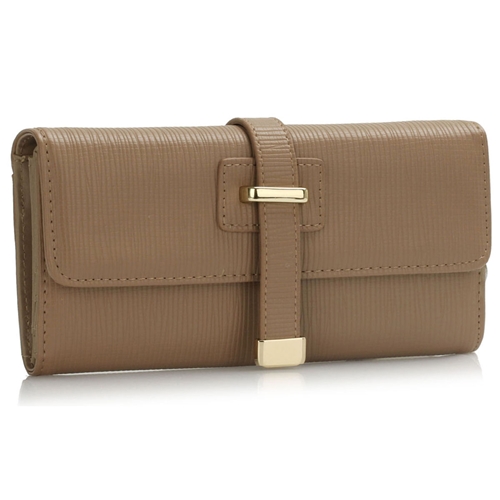 Picture of Xardi London Taupe Faux Leather Wallet