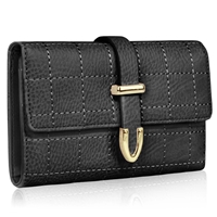 Picture of Xardi London Black Style 3 Faux Leather Wallet