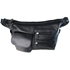 Picture of Xardi London Black Faux Leather Satchel With Zip Compartments