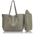 Picture of Xardi London Grey XL Twin Handle Women Hobo Bag