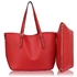 Picture of Xardi London Red XL Twin Handle Women Hobo Bag
