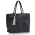 Picture of Xardi London Black Large Women Shoulder Handbag