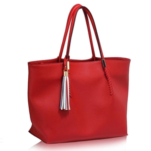Picture of Xardi London Red Large Women Shoulder Handbag