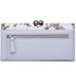 Picture of Xardi London Light Grey Floral Matinee Clasp Purse 