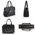 Picture of Xardi London Black Style 2 Eva Faux Leather Medium Grab Bag