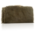 Picture of Xardi London Green Brushed Feather Designer Clutch Bag