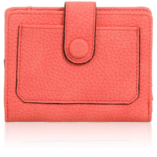 Picture of Xardi London Coral Small Bi-fold Travel Card Wallet
