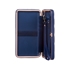 Picture of Xardi London Navy Quilted Women Faux Leather Wallet