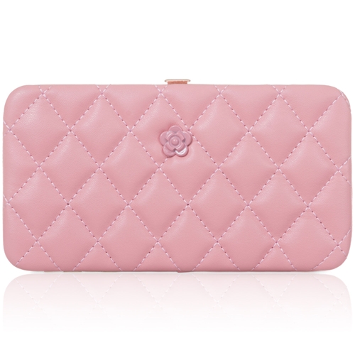 Picture of Xardi London Pink Quilted Women Faux Leather Wallet