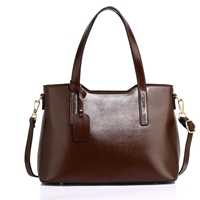 Picture of Xardi London Coffee Smooth Italian PU Leather Women Handbags 