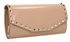 Picture of Xardi London Nude Long Patent Stud Clutch for Women