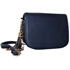Picture of Xardi London Navy Small Plain Leather Style Across Body Bag
