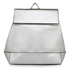 Picture of Xardi London Silver Laptop Friendly Unisex Minimalist Backpack Book Pack 