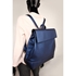 Picture of Xardi London Navy Laptop Friendly Unisex Minimalist Backpack Book Pack 