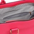 Picture of Xardi London Fuchsia Faux Leather Bow Charm Women Grab Handbag