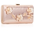 Picture of Xardi London Pink Style 4 3D Floral Bridal Bridesmaid Clutch Bag