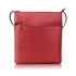Picture of Xardi London Burgundy Faux Leather Saddle Cross Over Bag