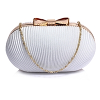 Picture of Xardi London Ivory Style 2 Boxed Satin Women Bridal Clutch Bag