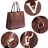 Picture of Xardi London Coffee V - Split Design Tote Handbag 