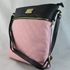 Picture of Xardi London Black/Pink Quilted Cross Body Shoulder Bag