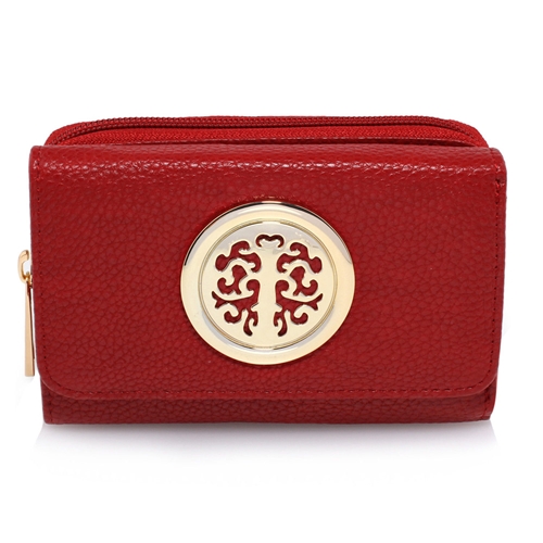 Picture of Xardi London Burgundy Small Coin Money Purse