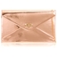 Picture of Xardi London Champagne Flat Envelope Patent Clutch