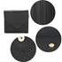 Picture of Xardi London Black Mini Trifold Faux Leather Wallet