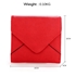 Picture of Xardi London Red Mini Trifold Faux Leather Wallet