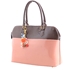 Picture of Xardi London Coral / MinkHandles Iconic Boutique Patent Handbags