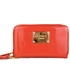 Picture of Xardi London Coral LYDC Small Patent Leather Wristlet Purse
