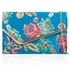 Picture of Xardi London Blue Floral Jacquard Satin Evening Bag