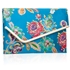 Picture of Xardi London Blue Floral Jacquard Satin Evening Bag