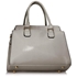 Picture of Xardi London Grey Quilted Pattern Grab Bag for Women