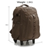 Picture of Xardi London Coffee Wheely Canvas Unisex Backpack