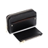 Picture of Xardi London Black Zip Around Women Wallet with Pouch 