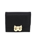 Picture of Xardi London Black Trifold Mini Women Wallet
