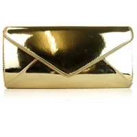 Picture of Xardi London Gold Women Clutch Bag Bridal Designer Ladies Evening Party Handbags