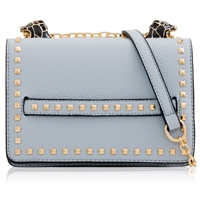 Picture of Xardi London Blue Studded Satchel Bag for Women 