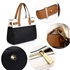 Picture of Xardi London Black/White Square Faux Leather Grab Bag for Women