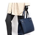 Picture of Xardi London Blue Square Faux Leather Grab Bag for Women