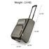 Picture of Xardi London Grey Style 2 Unisex Cabin Hand Luggage 